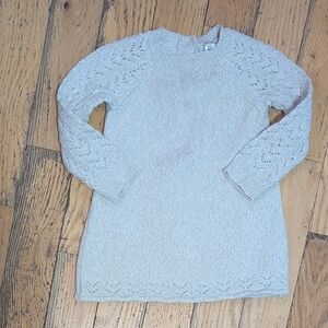 GUC OshKosh Size 24M Gold Thread Sweater Dress *S9